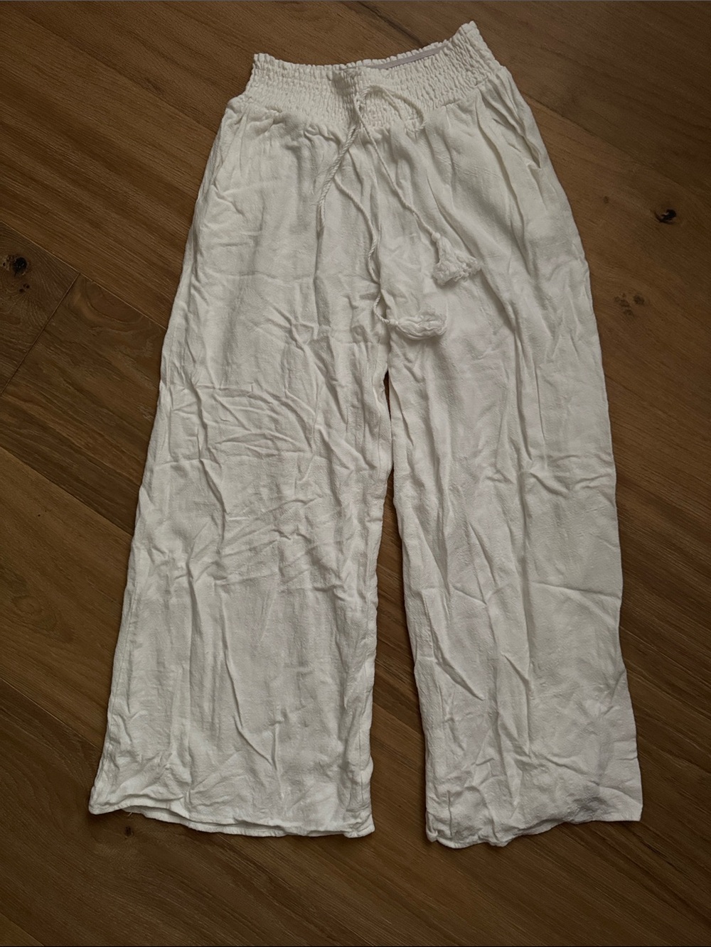Wide Leg Linen Pant